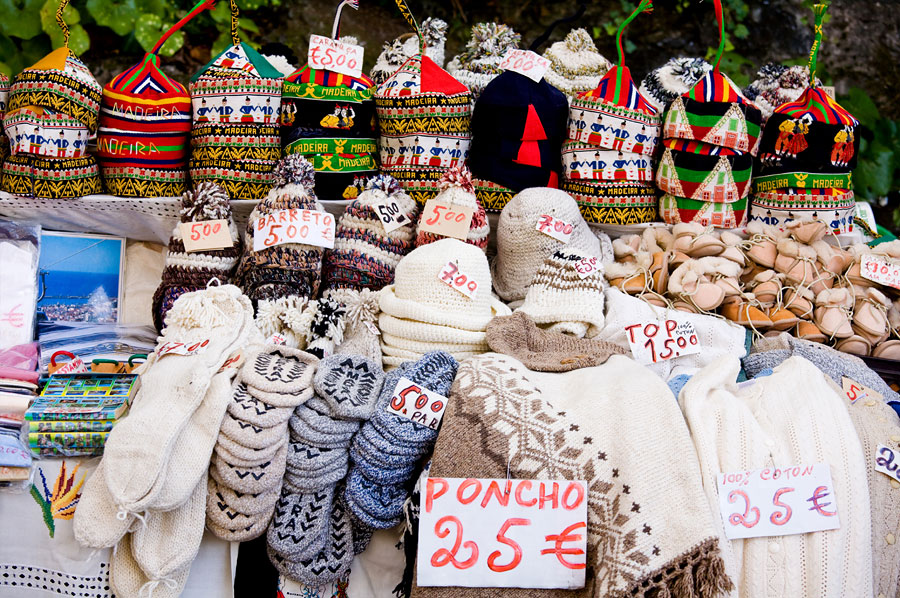 Рынок на острове Мадейра, Португалия, Европа