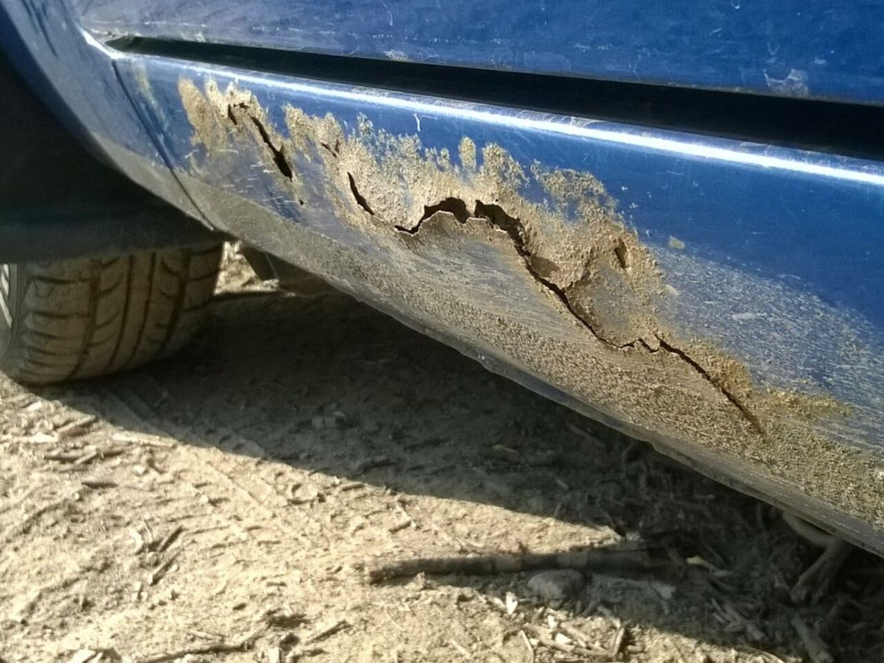 Ремонт кузова стекловолокном (стеклотканью) своими руками