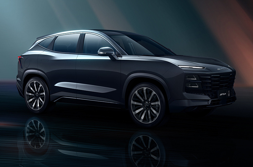 Jetour Dashing. Бренд из состава Chery предложит россиянам два кроссовера. Более скромный из них — Dashing (Dasheng) — дебютировал в прошлом году. Технически он не отличается от Chery Tiggo 7 Pro