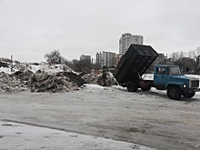 Активисты выяснили, куда отправляется грязный снег с центральных улиц Волгограда