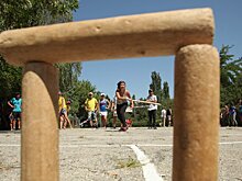 В Замоскворечье прошли соревнования по городошному спорту