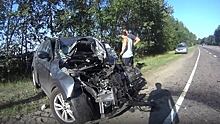 Последствия страшной аварии на трассе в Воронежской области попали на видео