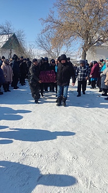 В Адамовском районе простились с бойцом СВО Азаматом Исмукашевым