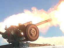 Военнослужащие ВВО провели репетицию салюта в честь 23 февраля в Хабаровске