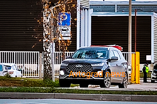 Кроссовер Chery сфотографировали на АвтоВАЗе. Похоже, это новая Lada