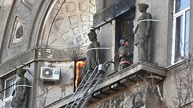 Число погибших при пожаре в одесском колледже возросло до десяти