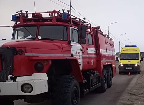 В Курске ликвидировали пожар на улице Менделеева