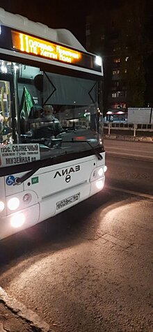 Водитель саратовского автобуса на ходу рассматривал фото в телефоне