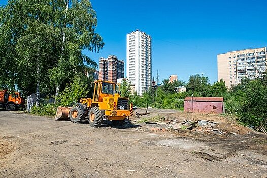 Масштабная операция по освобождению придомовых зон от гаражей началась в Одинцово