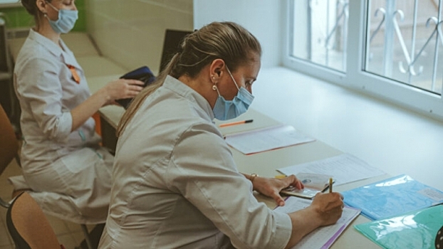 В Волгограде завершили капремонт отделения детской поликлиники № 15