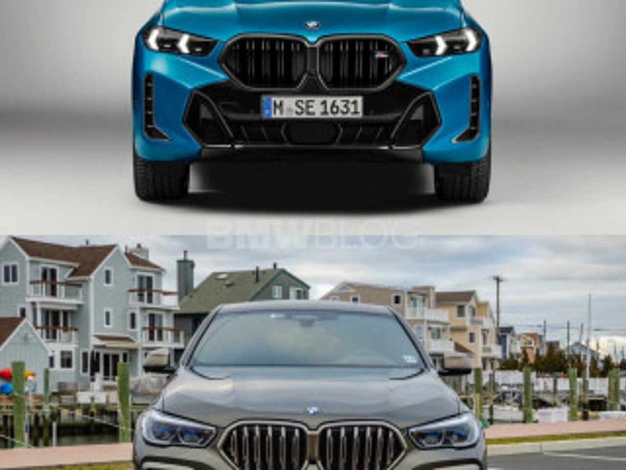 Сравнение BMW X6 2024 года с Facelift и X6 до обновлений - Рамблер/авто