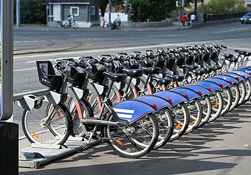 В столице открылся сезон проката станционных велосипедов