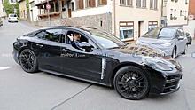 Новый Porsche Panamera сбросил большую часть камуфляжа