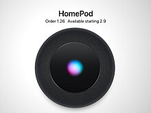 Apple назвала дату старта продаж HomePod