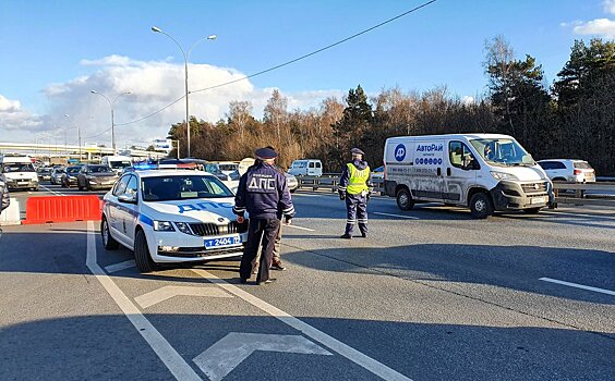 ЦОДД: Пробок на въездах в Москву утром в пятницу не отмечалось