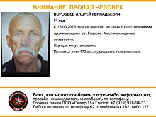 В Удмуртии с мая ищут пропавшего мужчину