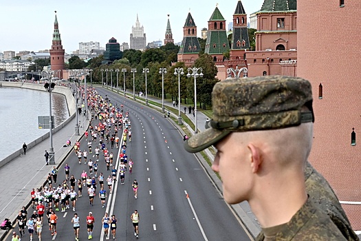 Как прошел Московский марафон, в котором участвовали более 20 тысяч человек