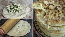 Приготовила стопку ароматных лепешек за полчаса: вкуснейшие хычины по специальному рецепту!