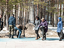 Жители Ноябрьска навели в городе порядок