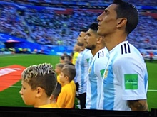 Юный спортсмен из Архангельска вышел на поле ЧМ-2018 вместе со звездами мирового футбола