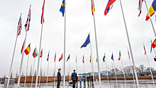 Церемония поднятия флага Швеции прошла в штаб-квартире НАТО в Брюсселе