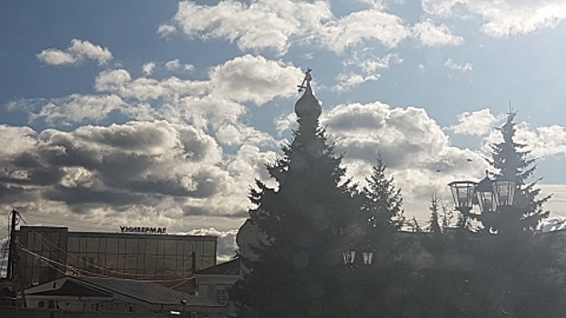 Крест на часовне сломал ветер в Нижегородской области