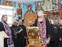 В храмы при ИК-33 и ИК-35 УФСИН России по Республике Хакасия привезли мощи святителя Иннокентия Московского