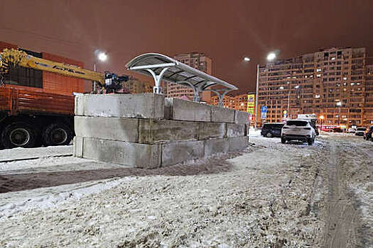 Губернатор Гладков: в Белгороде установили 22 остановки из бетонных конструкций