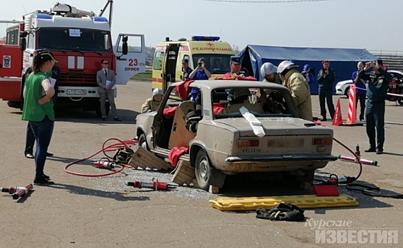 Курские спасатели вошли в десятку лучших в ЦФО