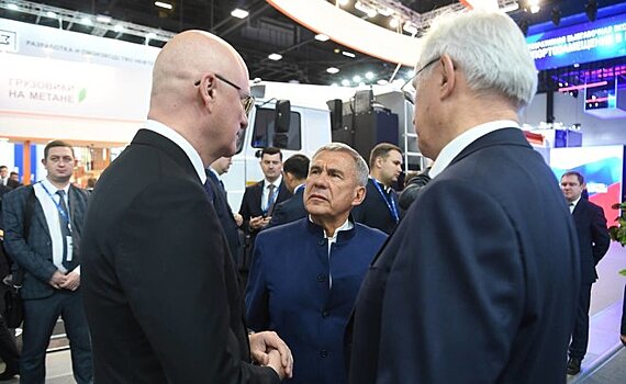 Рустам Минниханов обсудил с руководством "Газпрома" вопросы развития газификации Татарстана