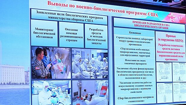Военный эксперт: Биологическое оружие США убьет 70% жителей зараженной территории в России