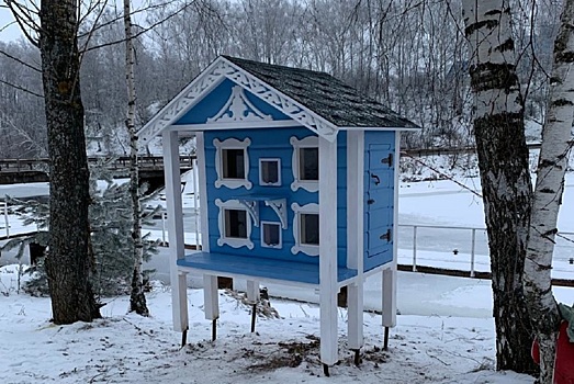 Нижегородцы построили дом для уличных кошек
