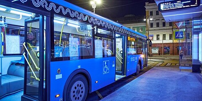 Два новых ночных маршрута автобусов запустят в столице с 14 ноября