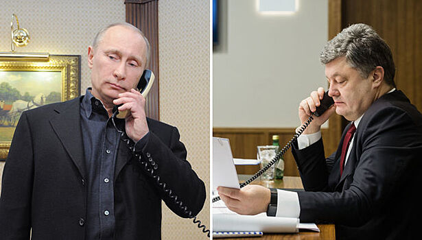 В Кремле рассказали о разговоре Путина и Порошенко