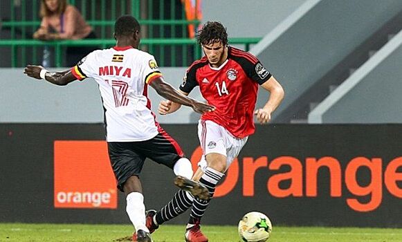 Сборные Египта победила Уганду на Кубке Африки благодаря голу на 89-й минуте
