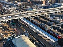 Строительство путей ВСМ велось, выход из Москвы на Крюково почти закончен