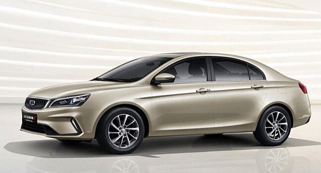 Компания Geely представила два обновлённых седана