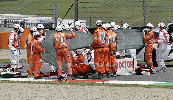Гонщик попал в смертельную аварию на Гран-при Италии