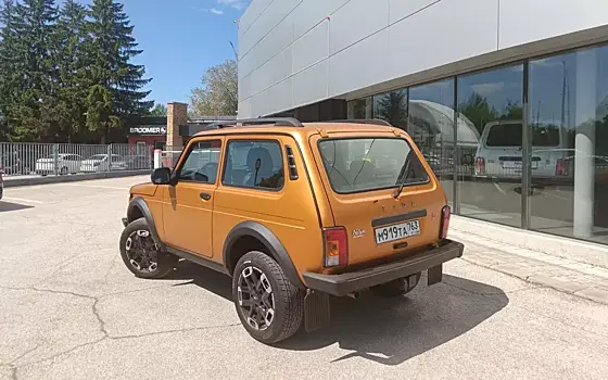 Niva Sport с усиленными рычагами подвески — первые фото