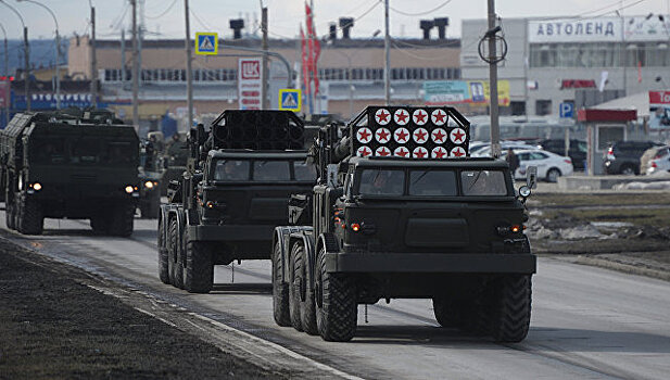 Армейские мотовездеходы впервые поучаствуют в параде Победы в Екатеринбурге