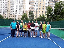 Теннисный турнир в честь Дня России прошел в Таганском районе