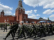Во вторник в Москве пройдет первая репетиция Парада Победы