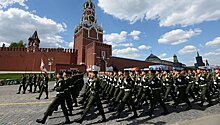 Во вторник в Москве пройдет первая репетиция Парада Победы