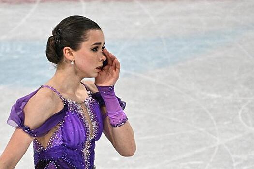 Камила Валиева заняла первое место по итогам короткой программы на Олимпиаде