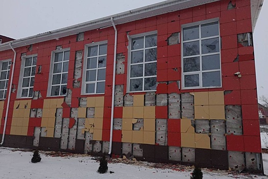 Школа в белгородском селе Красное попала под обстрел ВСУ