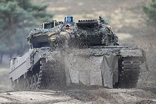 Германия прокомментировала сообщения о подбитом ВС РФ танке Leopard