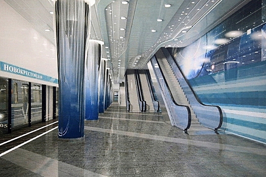 Станция метро "Новокрестовская" будет сдана 30 апреля 2018 года