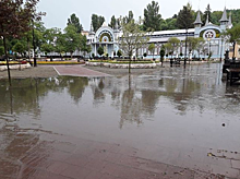 Открытый после реконструкции парк Цветник в Пятигорске, не выдержал первой же проверки