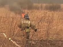 Учения по тушению торфяников прошли в Талдомском районе