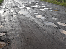 Военная техника уничтожает дорогу к СНТ в Наро-Фоминском округе